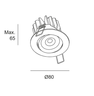 Leds C4 Lite Flat 80 adjustable tooteleht