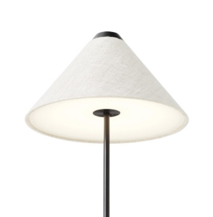 New Works Brolly laetav lauavalgusti valge detail