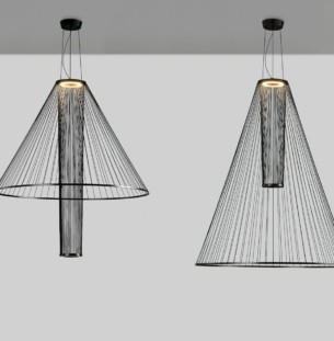 Ole by FM Medusa rippvalgusti interjööris