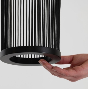 Ole by FM Medusa rippvalgusti interjööris 4