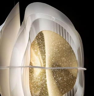 Slamp Fiordlys rippvalgusti detail 2