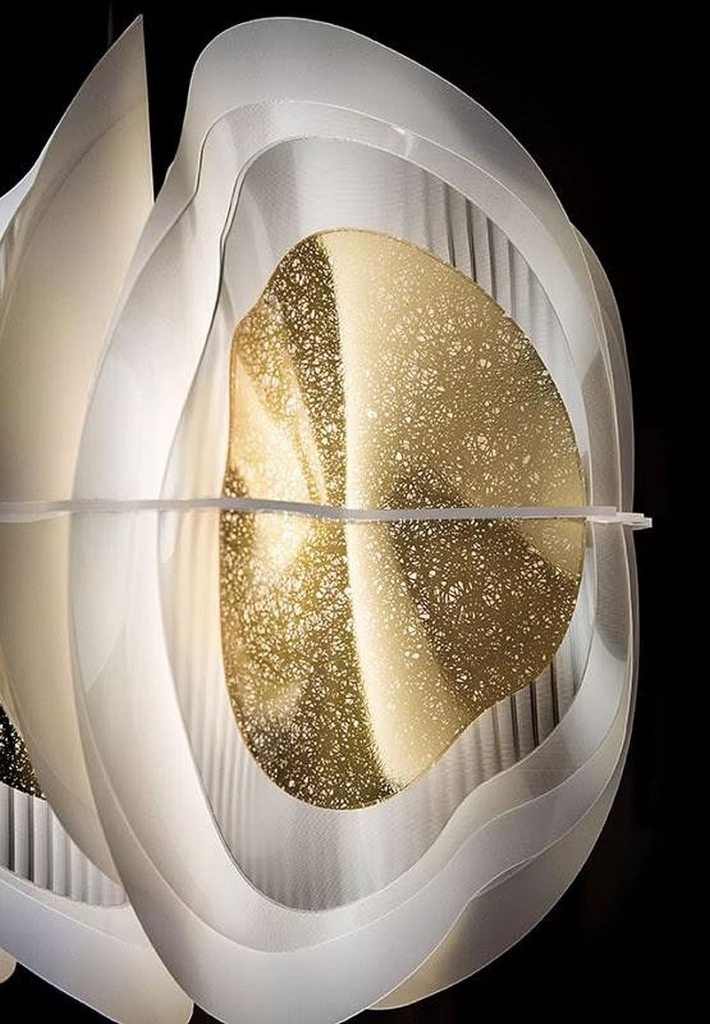 Slamp Fiordlys rippvalgusti detail 2