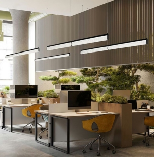 Slamp Modula rippvalgusti interjööris 31