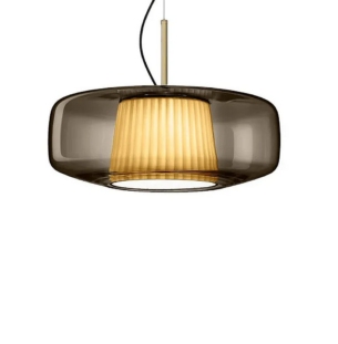 Vistosi Plisse rippvalgusti suitsuhall pronks 1