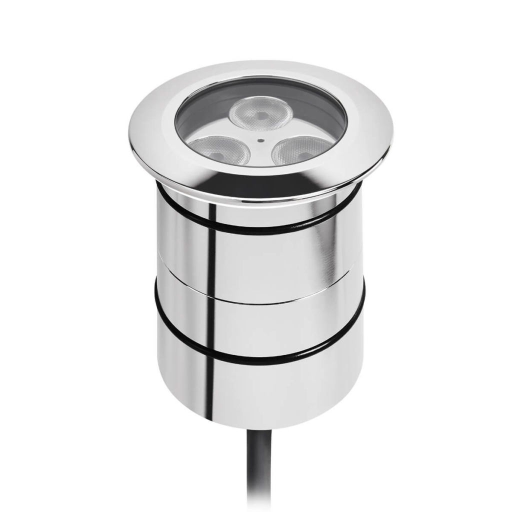 DGA Iride 3 i süvisvalgusti roostevaba teras