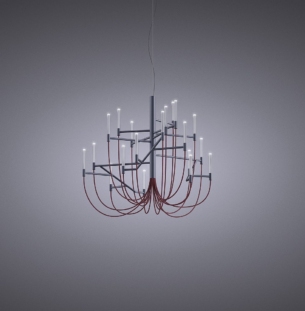 Foscarini Allumette rippvalgusti hall