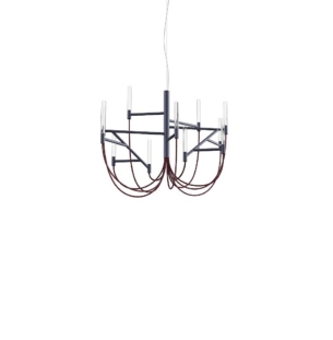 Foscarini Allumette rippvalgusti väike hall