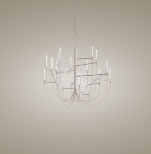 Foscarini Allumette rippvalgusti valge