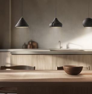 Foscarini Eolie Alicudi rippvalgusti interjööris 3