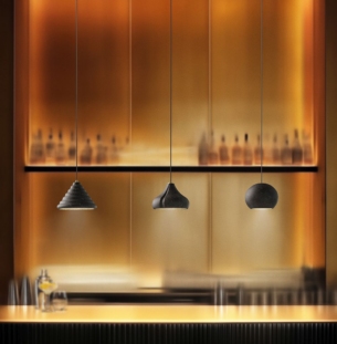 Foscarini Eolie Alicudi rippvalgusti interjööris