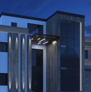 Ghidini Edge Spot välisvalgusti interjööris 1