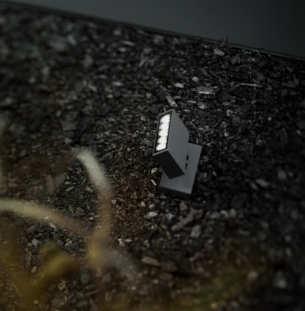 Ghidini Edge Spot välisvalgusti interjööris