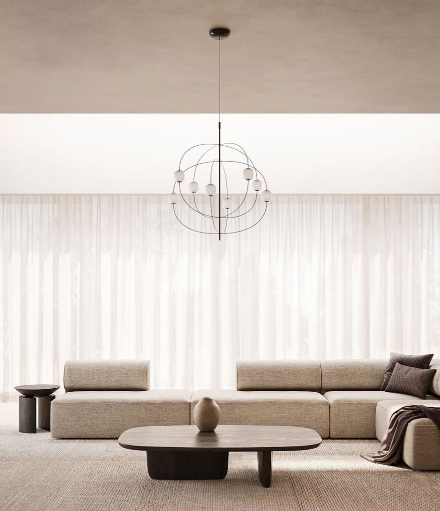 Lodes Axia lühter interjööris 3