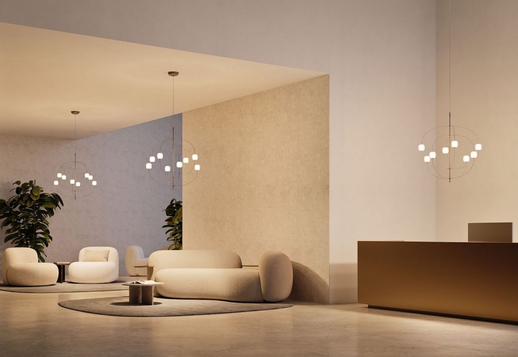 Lodes Axia lühter interjööris 6