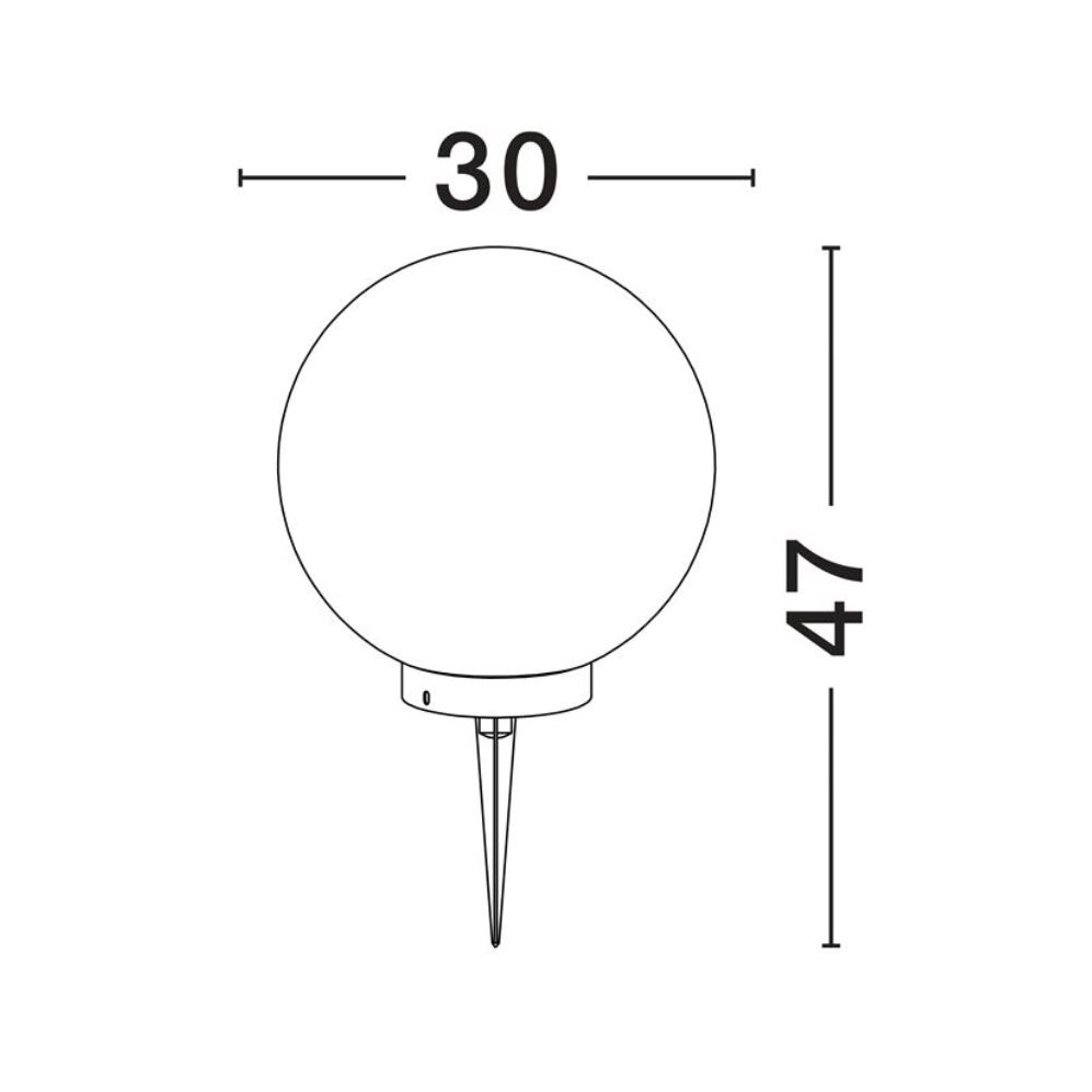 novaluce välisvalgusti moon