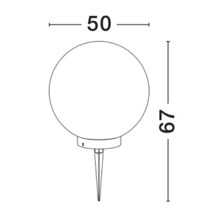 novaluce välisvalgusti moon