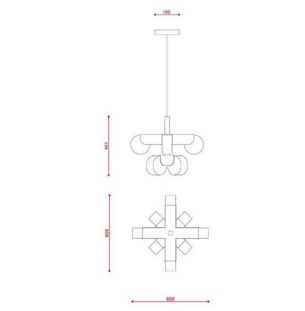 Tooy Stilla lühter väike tooteleht