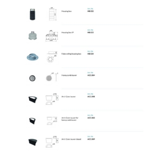 Unonovesette Stelvio 45 süvisvalgusti tooteleht 1