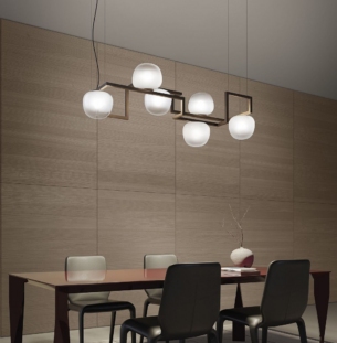 Vistosi Globose rippvalgusti interjööris 3