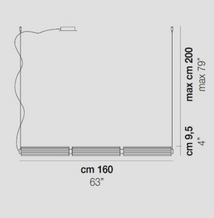 Vistosi Jeff SP 1 rippvalgusti tooteleht