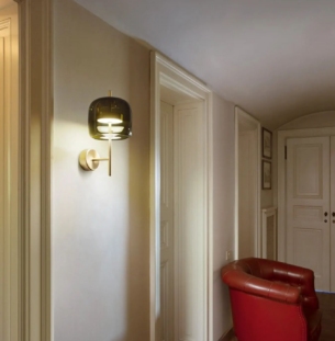 Vistosi Jube AP S seinavalgusti interjööris