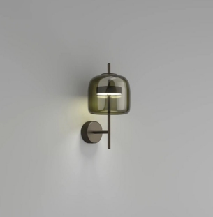 Vistosi Jube AP S seinavalgusti roheline must