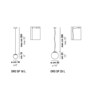 Vistosi Oro rippvalgusti tooteleht
