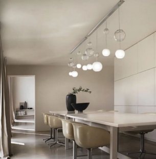 Vistosi OTO SP LIN rippvalgusti interjööris