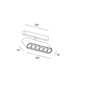 BP16-18W9S3DS leds siinivalgusti twin
