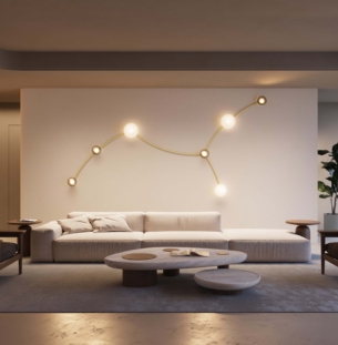 CANGINI & TUCCI Gregh laevalgusti interjööris 1