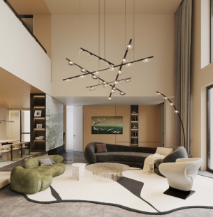 CANGINI & TUCCI Gregh rippvalgusti interjööris 1