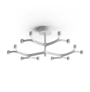 stilnovo fronda laevalgusti 12 valge