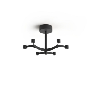 stilnovo fronda laevalgusti 6 must