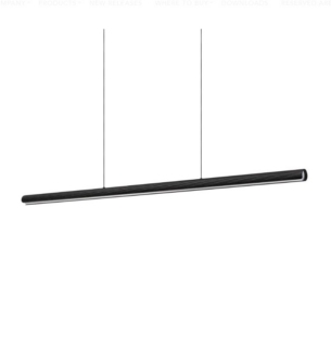 IdealLux Dorica sp1 rippvalgusti must