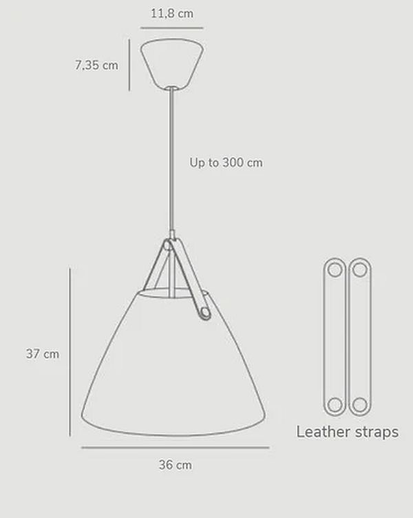 Nordlux Strap rippvalgusti tooteleht