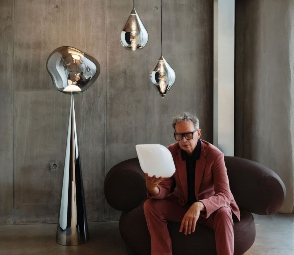 Tom Dixon Flare Bead rippvalgusti interjööris 4
