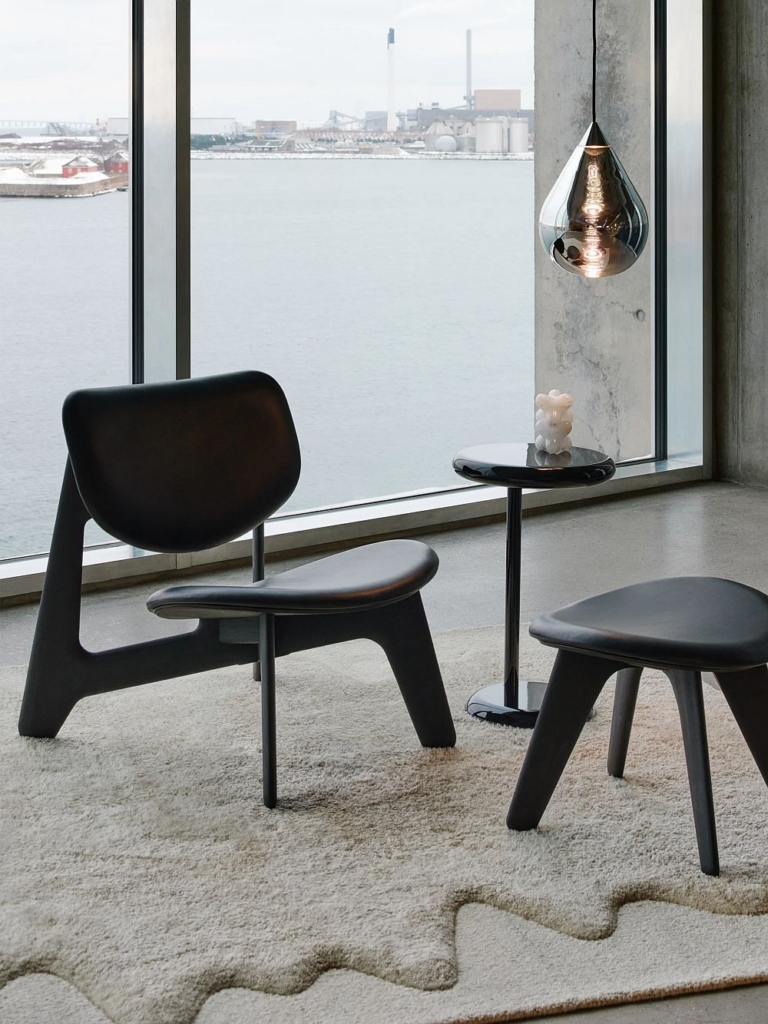 Tom Dixon Flare Bead rippvalgusti interjööris