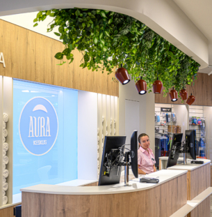 Veekeskus Aura Fuajee 2026 AKO IN disain, Tiina Tuul foto 6