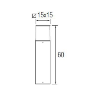 Pollarvalgusti Cubik, IP54