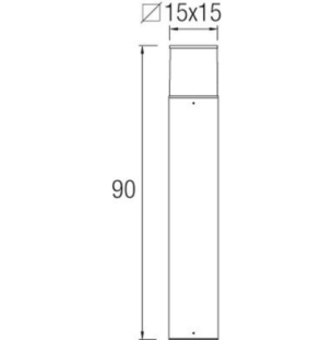Pollarvalgusti Cubik, IP54