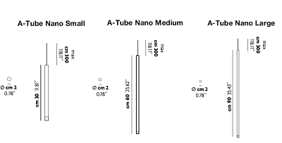 Rippvalgusti A-Tube Nano, 2,5W/140lm led