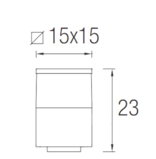 Välisvalgusti Cubik, IP54