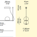 Rippvalgusti Circ, 3x6,1W/3x665lm 3000K led