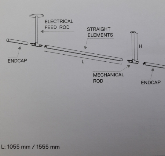 Magnetiga profiilisüsteem Infra-Structure