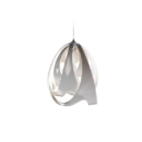 Laevalgusti Slamp goccia valge