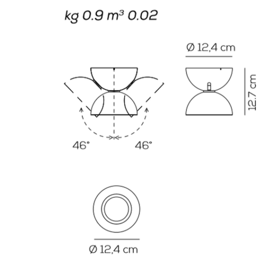 Lae/seinavalgusti Dodot, 17,5W/2000LM, 3000K