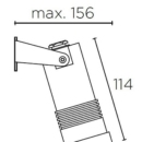 Niiskuskindel valgusti Micro, 3W/396lm Led, IP65