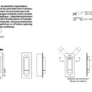 Süvistatud seinavalgusti LEDTUBE, 3W