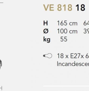 Lühter Impero 818/18