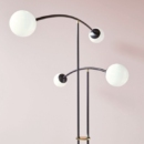 Põrandavalgusti MM lampadari Arch 7252-lt4 black detail